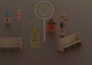 model high quality 3d game assets in blender for your game